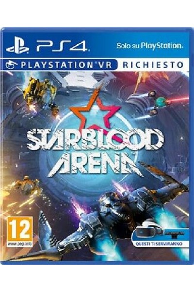 STARBLOOD ARENA PER SONY PS4 (PS VR RICHIESTO) NUOVO PRODOTTO UFFICIALE ITALIANO