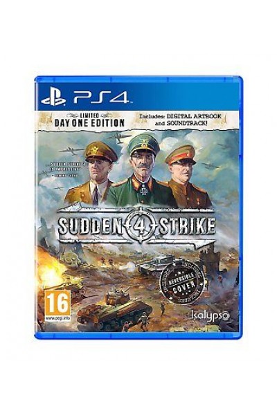 SUDDEN STRIKE 4 PER SONY PS4 NUOVO PRODOTTO UFFICIALE ITALIANO