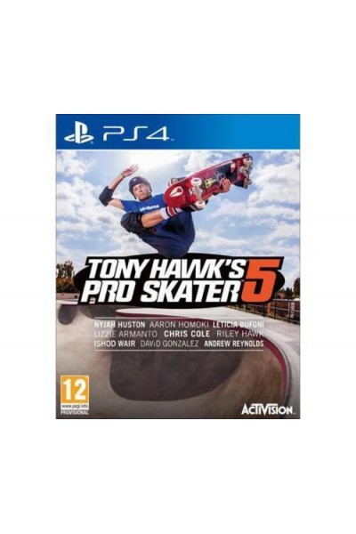 TONY HAWK'S PRO SKATER 5 PER SONY PS4 NUOVO PRODOTTO UFFICIALE ITALIANO