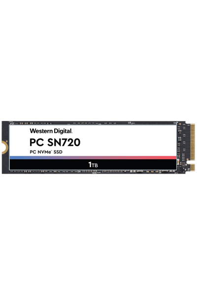 WD PC SN720 SSD 1TB 2280 M.2 NVMe NUOVO 26 ORE D'USO PER I TEST OK 100% GARANZIA