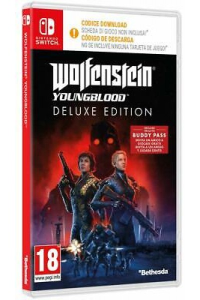 WOLFENSTEIN YOUNGBLOOD DELUXE EDITION PER SWITCH NUOVO UFFICIALE ITALIANO