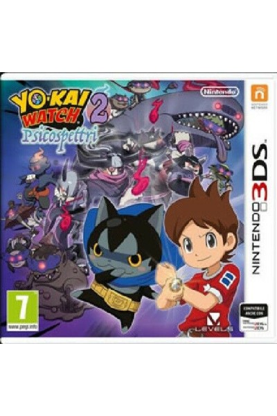  YO-KAI WATCH 2 PSICOSPETTRI PER NINTENDO 3DS NUOVO PRODOTTO UFFICIALE ITALIANO