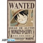 ONE PIECE - Poster "Wanted Monkey-D- Luffy" (91.5x61)